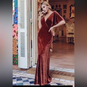 Blush Bridesmaids Dress (3)